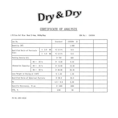 Dry & Dry Blue Indicating Silica Gel Beads Desiccants - Image 8