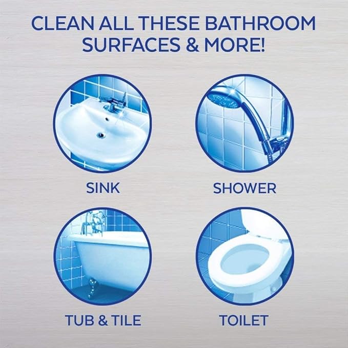Lysol Mold and Mildew Remover, 2 Pack Bathroom Cleaner Spray, 32 oz. Each - Image 4