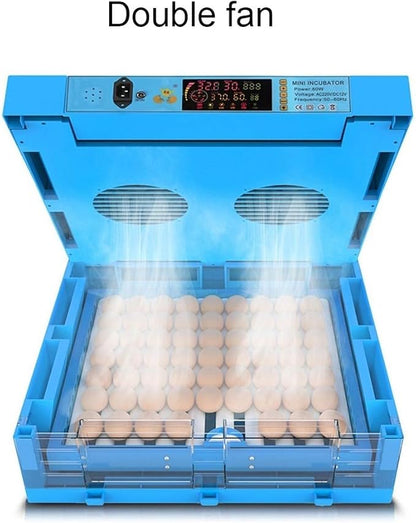 Large Egg Incubator 256 Eggs Automatic Turning Poultry Hatcher Digital - Image 7