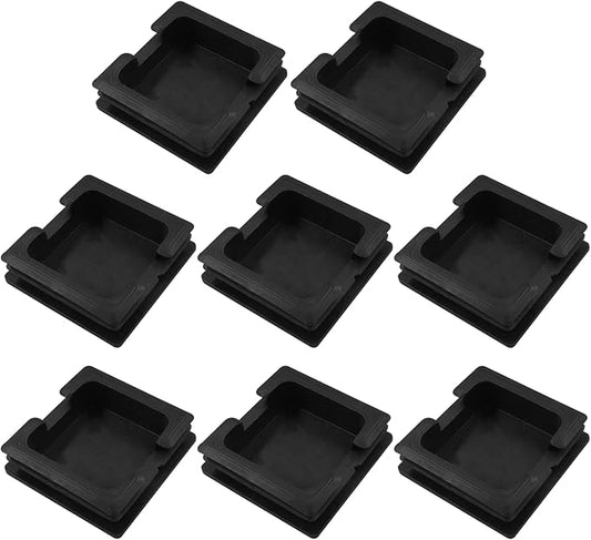 8 Pack 3" Square Plastic Plugs by Bonsicoky