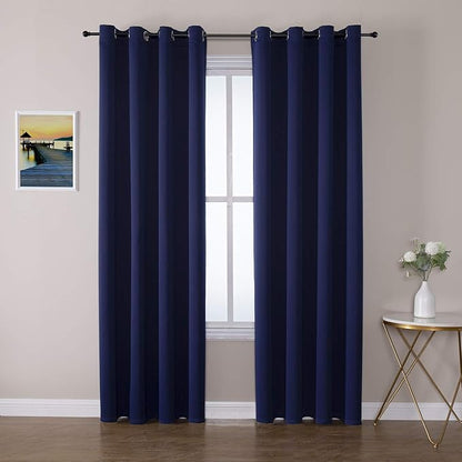 ChrisDowa Blackout Curtains 108 Inches Long 2 Panels Set by ChrisDowa