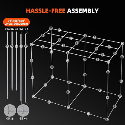 Spider Farmer 8x4 Grow Tent 2025 New, - Image 8