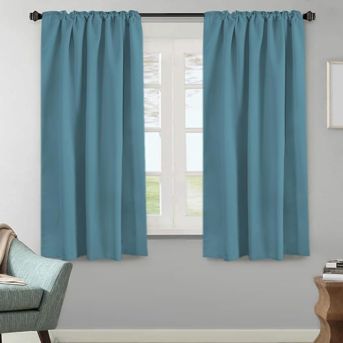H.VERSAILTEX Blackout Curtains Thermal Insulated Window Treatment Panels Room - Image 2