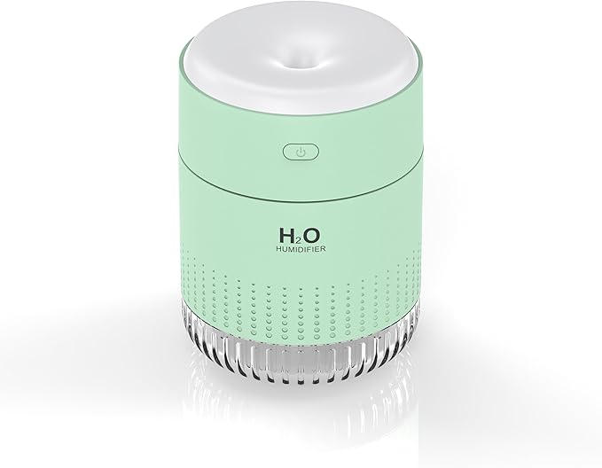 Small Humidifiers for Bedroom 350ml Mini Portable Humidifier for Travel Plants by 1