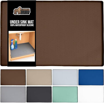 GORILLA GRIP Waterproof Silicone Under Sink Mat by GorillaGrip