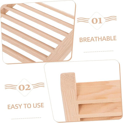 jojofuny Sauna Room Air Vent Grille Panel Humidity Control Wooden Louver - Image 7