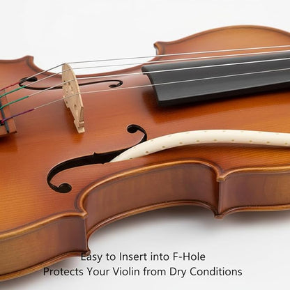 Violin Humidifier for F-Holes: Soft Rubber Soundhole Humidifier to Prevent - Image 2