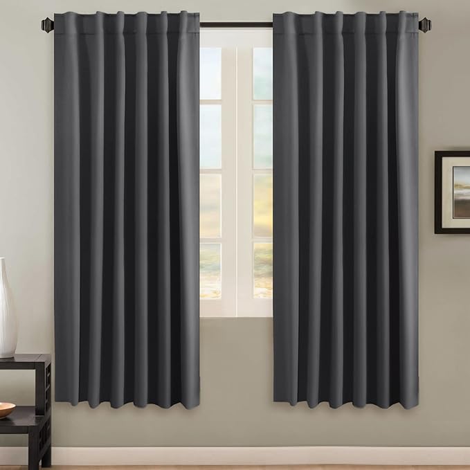 H.VERSAILTEX Blackout Curtains Thermal Insulated Window Treatment Panels Room by HVERSAILTEX