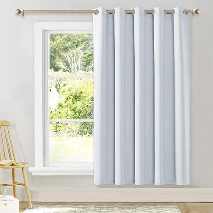 NICETOWN Insulated Sliding Door Curtain-Wide Thermal Blackout Patio Door by NICETOWN