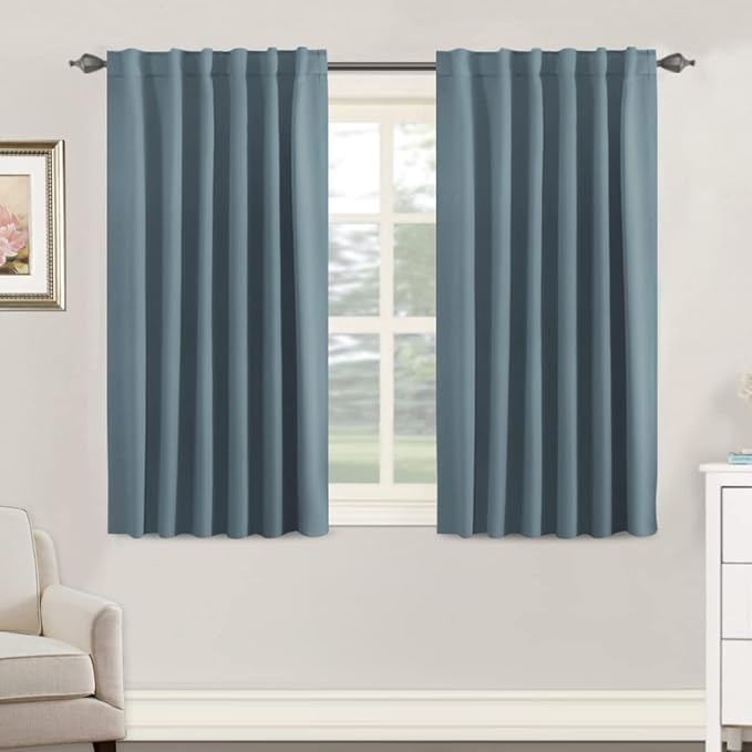 H.VERSAILTEX Blackout Curtains Thermal Insulated Window Treatment Panels Room by HVERSAILTEX