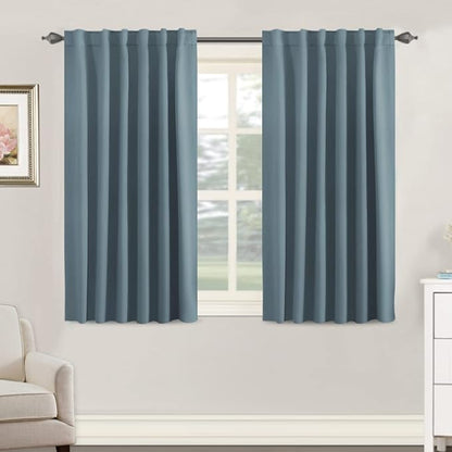 H.VERSAILTEX Blackout Curtains Thermal Insulated Window Treatment Panels Room by HVERSAILTEX