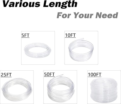DAVCO 1/4" ID - 50 ft Clear Vinyl Tubing - Image 6
