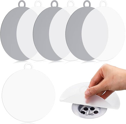Yinkin 6 Pcs Drain Covers to Keep Bugs Out Silicone Shower Floor Tub Stoppers by Yinkin