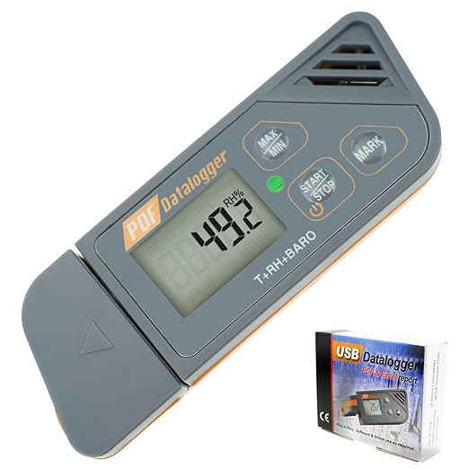 USB Temperature Humidity Data Logger Recorder by TEKCOPLUS
