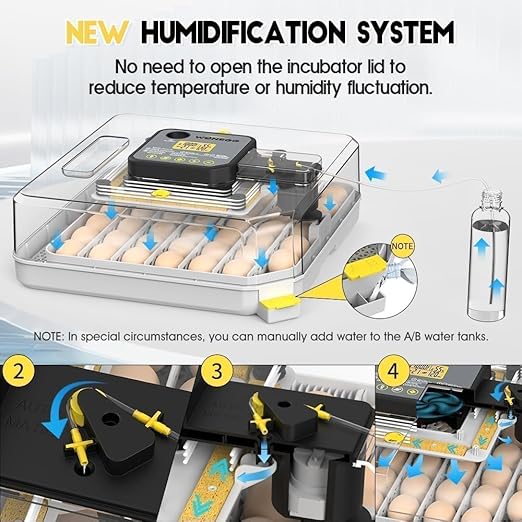 4th Gen – 48 Egg Fully Automatic Incubator, 2026 UpgradedDesign, Intelligent - Image 3