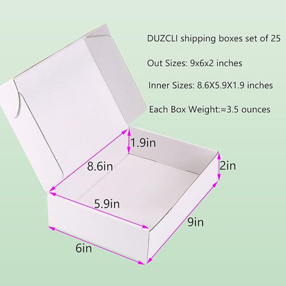 Small Shipping Boxes 9x6x2 Inch - Image 2