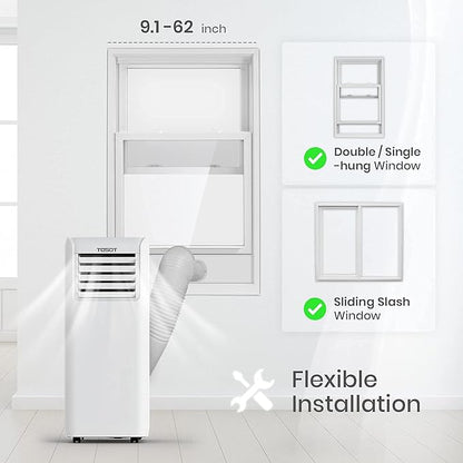 TOSOT 9, 000 BTU Air Conditioner Easier to Install, Quiet and 3-in-1 Portable AC - Image 6