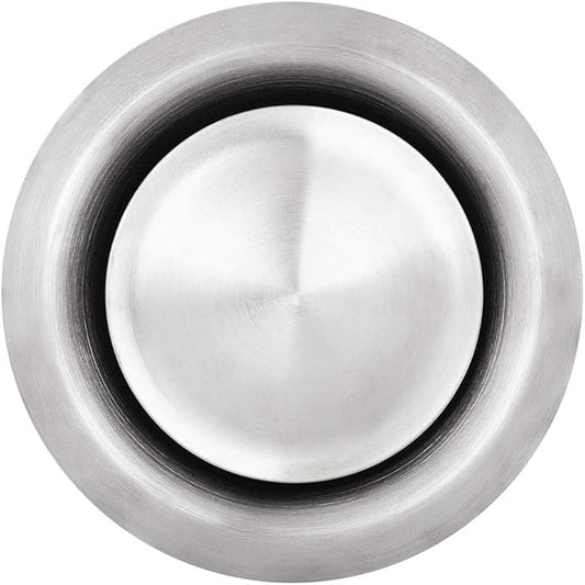 calimaero® TVE 4" Stainless Steel Vents, Round Adjustable Wall Air Vent by Calimaero