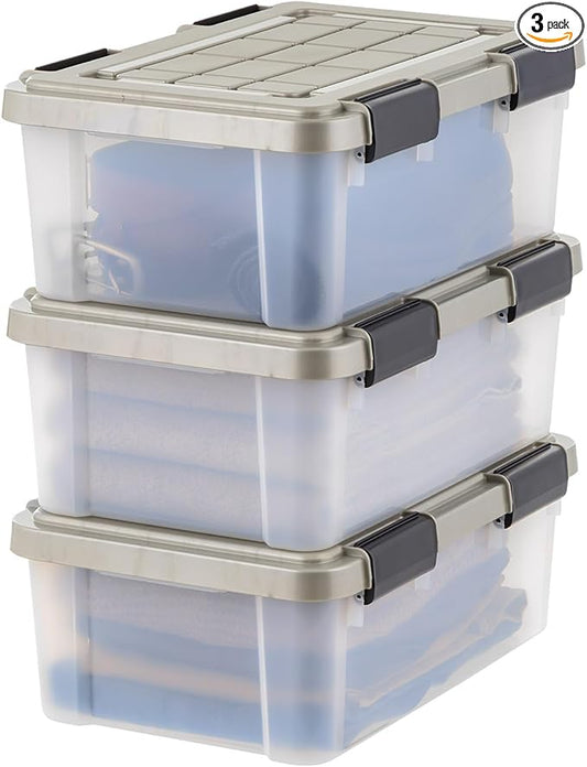 IRIS USA 16 Qt Storage Bins by IRISUSA
