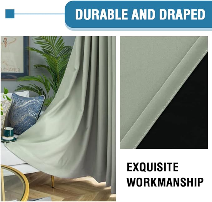H.VERSAILTEX 100% Blackout Curtains - Image 6