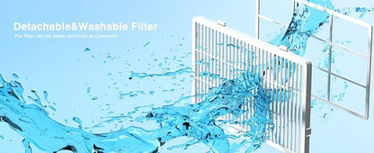 3, 000 Sq.Ft. Dehumidifier for Home Bedrooms, 1.2Gal Water Tank - Image 4