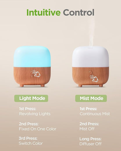 InnoGear 150ml Essential Oil Diffuser, 5-in-1 Diffusers - Image 5