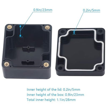 Junction Box, Zulkit Project Box IP65 Waterproof Outdoor Box ABS Plastic - Image 6
