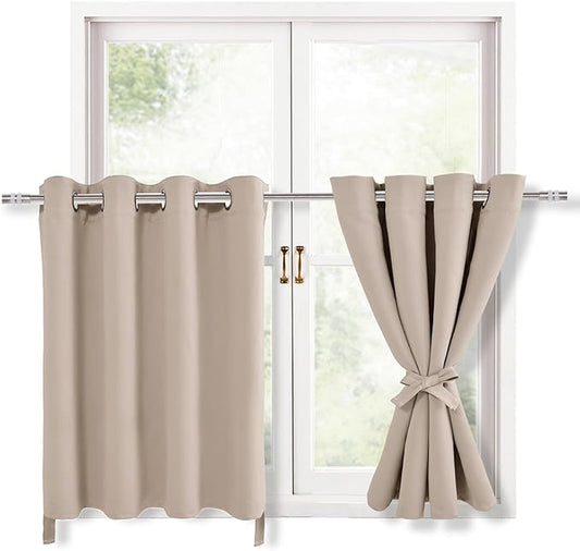 Hiasan RV Blackout Curtains for Bedroom, 52 x 30 Inches Long by Hiasan