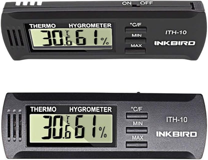 Inkbird ITH10 Digital Thermometer & Hygrometer, Wall Mount, DC 3V, - Image 10