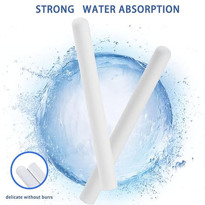 2 Pcs Diatomite Moisture Absorbing Stick Desiccant Clean Water Absorption Rod - Image 6
