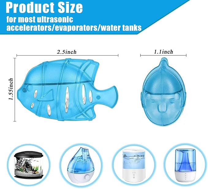 12PCS Universal Humidifier Tank Cleaner, Demineralization Cleaning Ball - Image 2