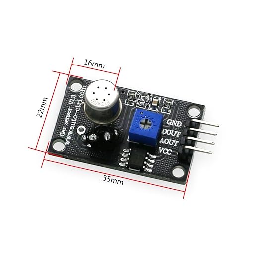 Taidacent TTL TGS2602 Air Quality Odor Gas Detection Sensor Module VOCs Ammonia - Image 3