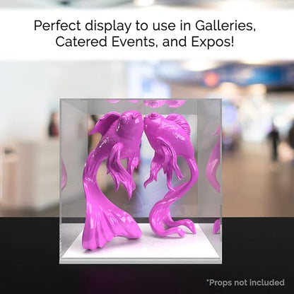 10" x 10" Clear Acrylic Display Box - Image 2