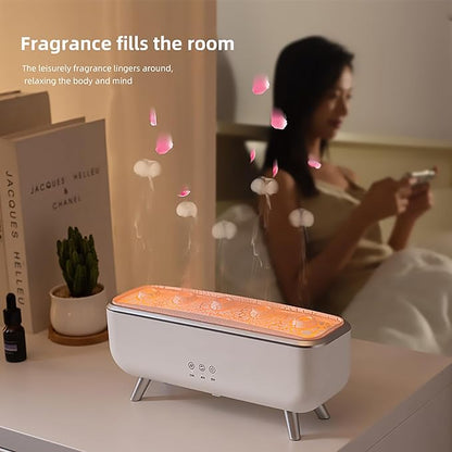 Jellyfish Oil Diffuser Humidifier, 7-Color Gradient LED Lights, 300ML Dynamic - Image 4