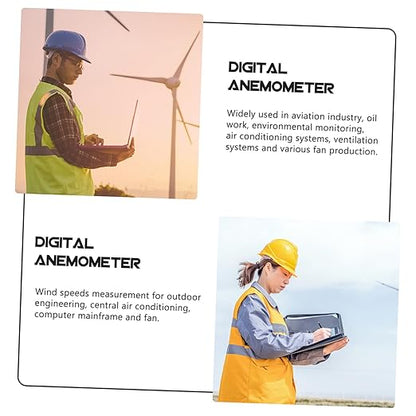 GLEAVI 1pc Digital Anemometer Hygrothermograph Wind Speeds Wind Gauge Handheld - Image 8