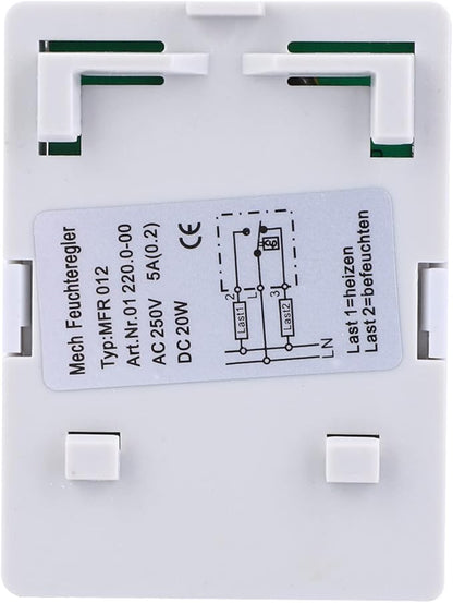 MFR012 Mechanical Humidity MFR012, Humidity Controller Hygrostat Fan Heater - Image 2