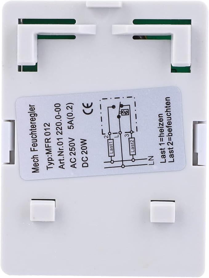 Mechanical Humidity Controller, MFR012 Hygrostat Humidity Switch, Fan Heater - Image 7