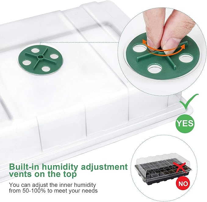 MIXC Seedling Trays Seed Starter Tray - Image 6