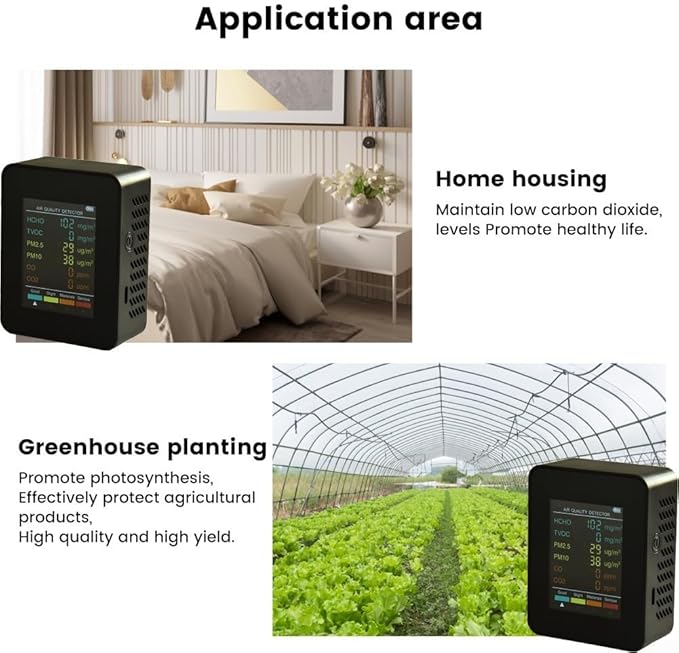 Air Quality Monitor, Test Indoor Pollution and Humidity Indoor - Image 6