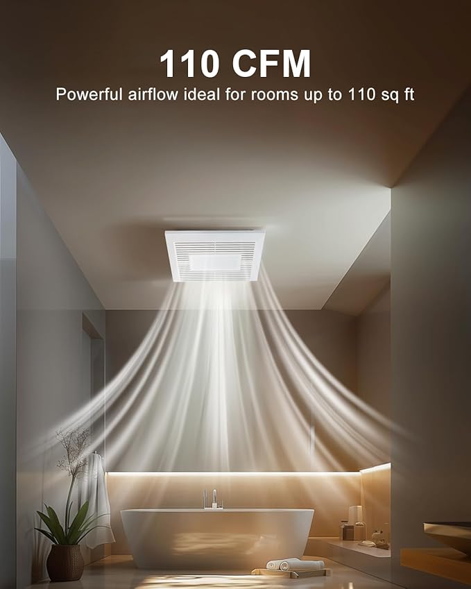 GROWNEER Bathroom Exhaust Fan - Image 3