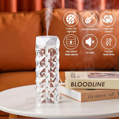 USB Desktop Crystal Humidifier 400ml - Image 3