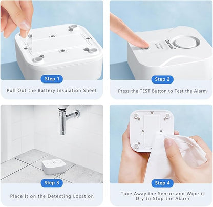 Geevon 2 Pack Water Leak Detectors - Image 8