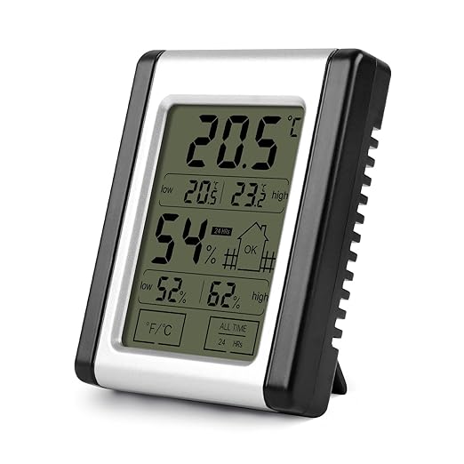 Digital Indoor Thermometer and Hygrometer Monitor by Unknown