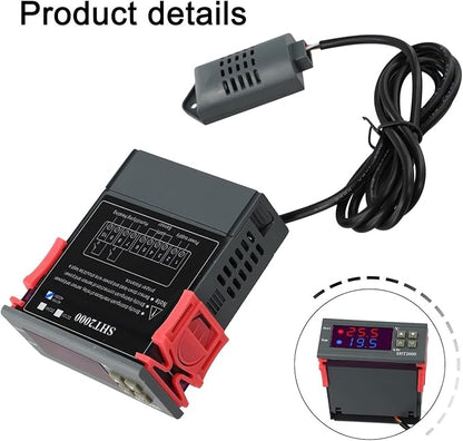 Humidity Controller SHT2000 Intelligent Digital Display Temperature Thermostat - Image 2