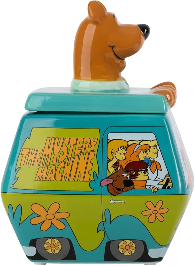 Silver Buffalo Scooby-Doo Mystery Machine Small Sculpted Ceramic Snack Jar - Image 6