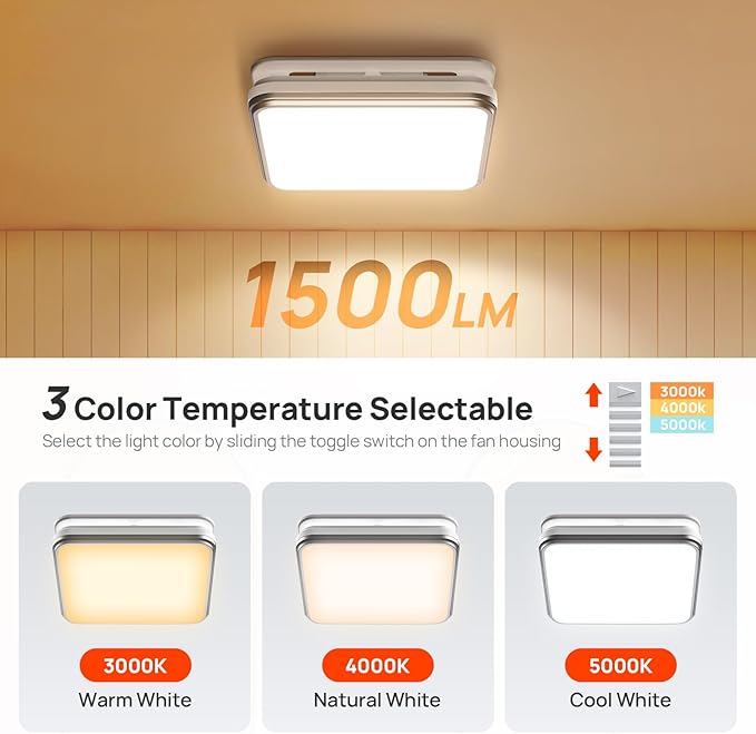 Consciot Bathroom Exhaust Fan - Image 5