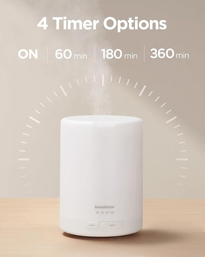 InnoGear 300ML Essential Oil Diffuser, Premium 5-in-1 Ultrasonic Aromatherapy - Image 2