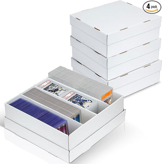 4 Pack Trading Card Storage Box by ULTRGEE
