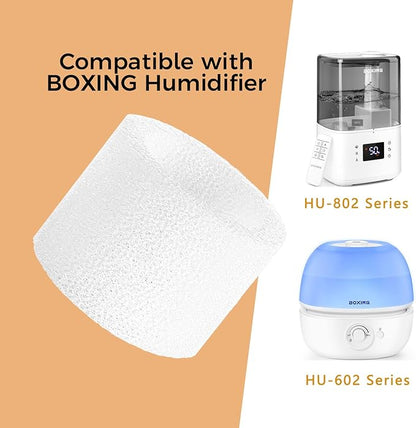 Boxing 12-Pack Top Fill Humidifier Replacement Filters, Capture Particles - Image 6