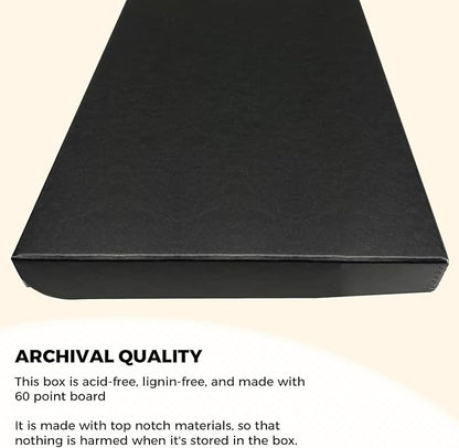 Golden State Art, Archival Folio Storage Box 13x19, Clamshell Design - Image 3